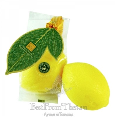 Натуральное мыло "Лимон"