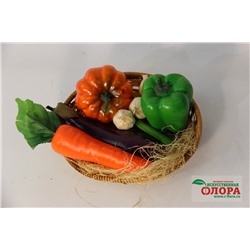 Набор овощей в корзинке (малый)