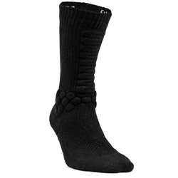 Носки для скейта приподнятые черные socks 500 OXELO