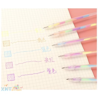 Ручка гелевая многоцветная в ассортименте D01/YM387531, D01/YM387531, D01/YM387531-8, D01/YM387531-36