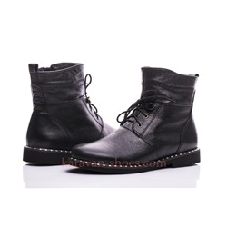 Женские кожаные ботинки V.Arimany V1212 Черный Блеск: Под заказ
