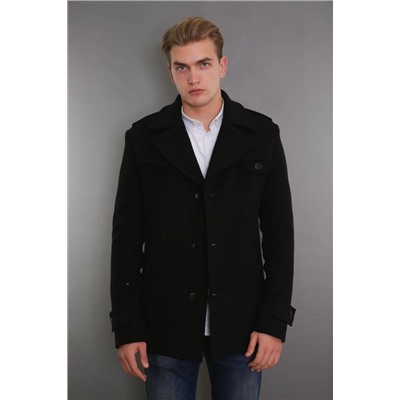 Пальто мужское 1682-000  (черный )