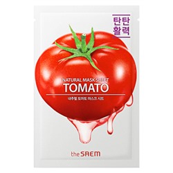 СМ Маска на тканевой основе для лица с экстрактом томата Natural Tomato Mask Sheet 21мл
