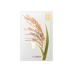 The Saem Natural Rice Тканевая маска с экстрактом риса
