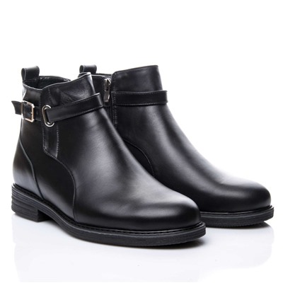 Мужские кожаные ботинки LaRose L1078 Черный: Под заказ