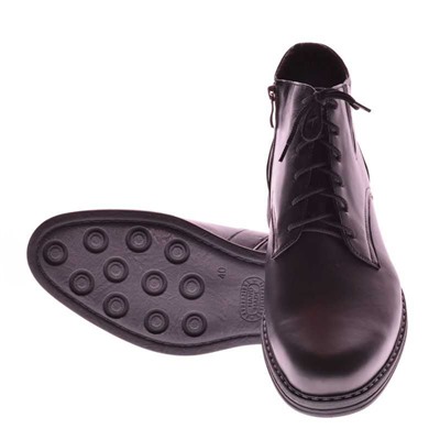 Мужские кожаные ботинки LaRose L1022 Черный: Под заказ