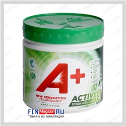Пятновыводитель для белых тканей A+ ACTIVE 5 Stain remover 465 гр