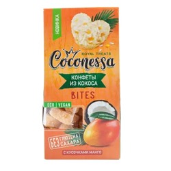 Coconessa. Конфеты кокосовые "Манго" 90г. 1/16
