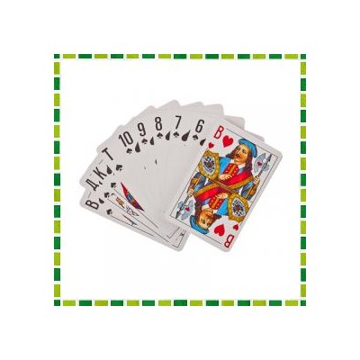 Карты игральные классические, 36 карт, высший сорт 57х88мм, бумага