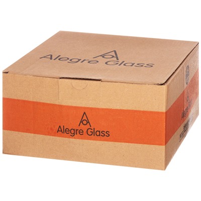 Alegre glass 337-013 ваза на ножке 20x11 см
