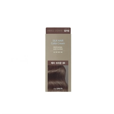 The Saem Silk Hair Крем-краска для волос [Cherry Brown]