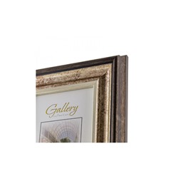 Рамка для сертификата Gallery 30x40 пластик коричневый 664053-15, с пластиком		артикул 5-43380