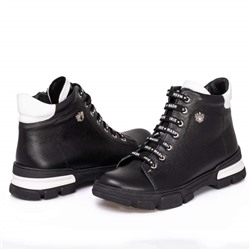 Женские кожаные ботинки V.Arimany V1333 Черный: Под заказ