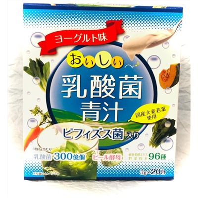 Концентрат для приготовления безалкогольных напитков Аодзиру со вкусом йогурта, Yuwa 3 г x 20