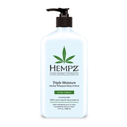Hempz  |  
            TRIPLE MOISTURE Herbal Whipped Body Crème , Молочко для тела