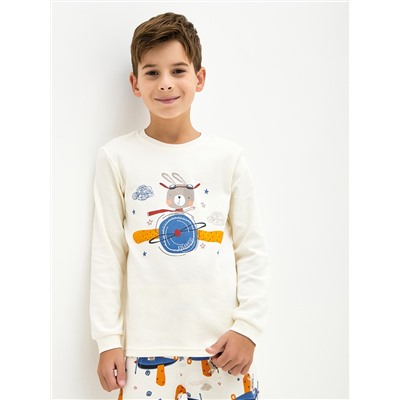 Пижама для мальчика с принтом