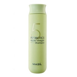 Masil Шампунь для волос от перхоти с яблочным уксусом / 5 Probiotics Apple Vinegar Shampoo, 300 мл