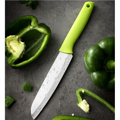Нож для фруктов из нержавеющей стали НФ-1 салатовый