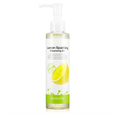 Secret Key Lemon Sparkling Гидрофильное масло с экстрактом лимона