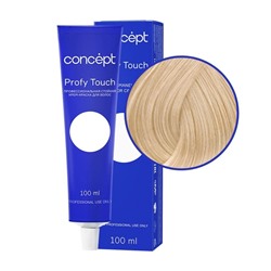 Concept Profy Touch 10.8 Профессиональный крем-краситель для волос, очень светлый серебристо-жемчужный, 100 мл