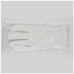 Косметические перчатки 100% хлопок Cotton Gloves for cosmetic use, Solomeya 1 пара