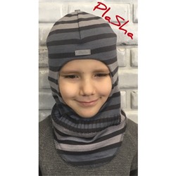 Арт.048 Шлем на хлопковом подкладе для девочек и мальчиков
