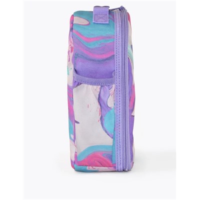 Kids' Marble Print Lunch Box