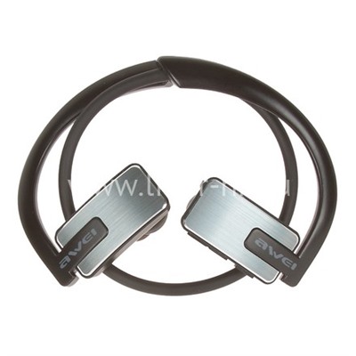 Наушники MP3/MP4 AWEI (A883BL) SPORT Bluetooth вакуумные серебро