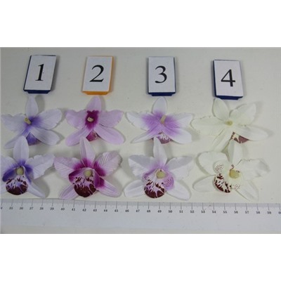 Лот №21 Головка Орхидея (10 упаковок по 50 штук)