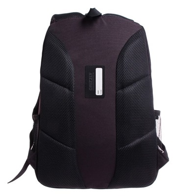 Рюкзак молодежный 45 х 32 х 23 см, эргономичная спинка, отделение для ноутбука, Grizzly 330, чёрный RU-330-2_1