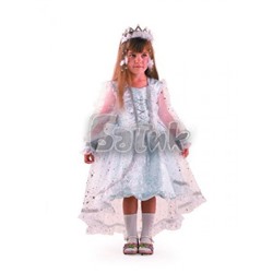 Детский карнавальный костюм Снежинка Принцесса (К-премьер) 914