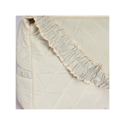 Сумка женская текстиль BB-8690,  1отд,  молочный SALE 241925