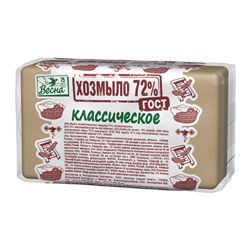 Мыло Хозяйственное с классическое, 72%, 140 гр.