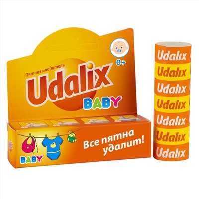 Udalix Baby Пятновыводитель-карандаш 35г Для детского белья