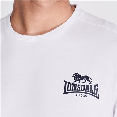 Lonsdale, Small Logo T Shirt Mens
