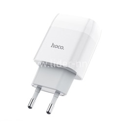 СЗУ 2 USB выхода (2400mAh/5V) HOCO C73A (белый)