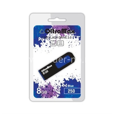 USB Flash 8GB Oltramax (250) синий
