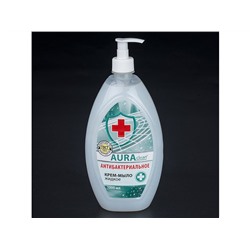 Мыло жидкое AURA Clean 1л Антибактериальное 2462/8 Рен