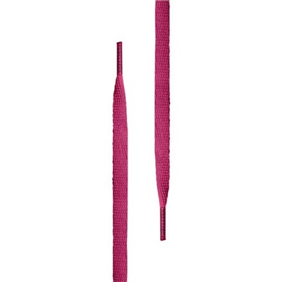 TubeLaces Серебряный плоский шнурок пурпурный