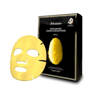 JM solution Water Luminous Golden Cocoon Маска с экстрактом золотого шелкопряда (1 шт)