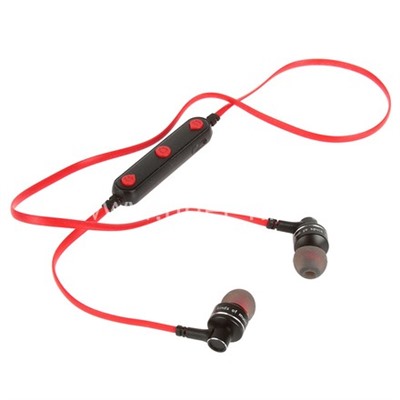 Наушники MP3/MP4 AWEI (B990BL) SPORT Bluetooth вакуумные красные