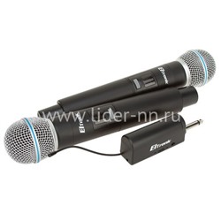 Набор беспроводных микрофонов ELTRONIC 10-04 (черный)