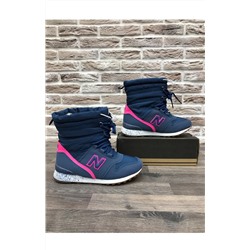 Женские ботинки В5589-4 New B. бирюзово-голубые