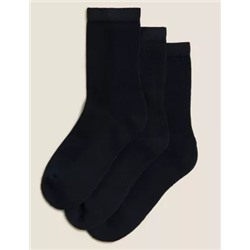 3 Pack of Ultimate Comfort Ankle School Socks