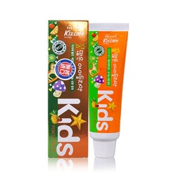 МКН Kizcare Dreamfull Kids детская зубная паста (ананас), 75 гр Kizcare Kids Toothpaste (Punch) 75g 75гр