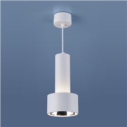 Накладной потолочный  светодиодный светильник DLR033 9W 4200K 3300 белый/хром