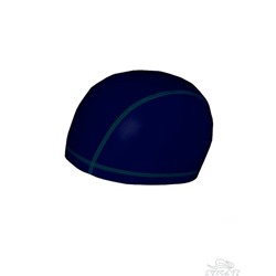 Шапочка для бассейна темно-синяя 0903