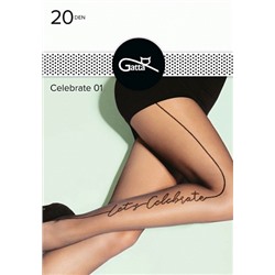 Колготки женские модель Сelebrate 20 den торговой марки Gatta