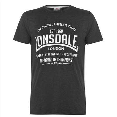 Lonsdale, T Shirt Mens