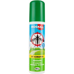 МОСКИЛЛ Лосьон-спрей  Защитный  от комаров   150мл       С  К И  Д  К  А